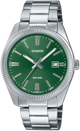 Amazon.com: Casio MTP1302DA-3AV Men's Vintage Classic Stainless